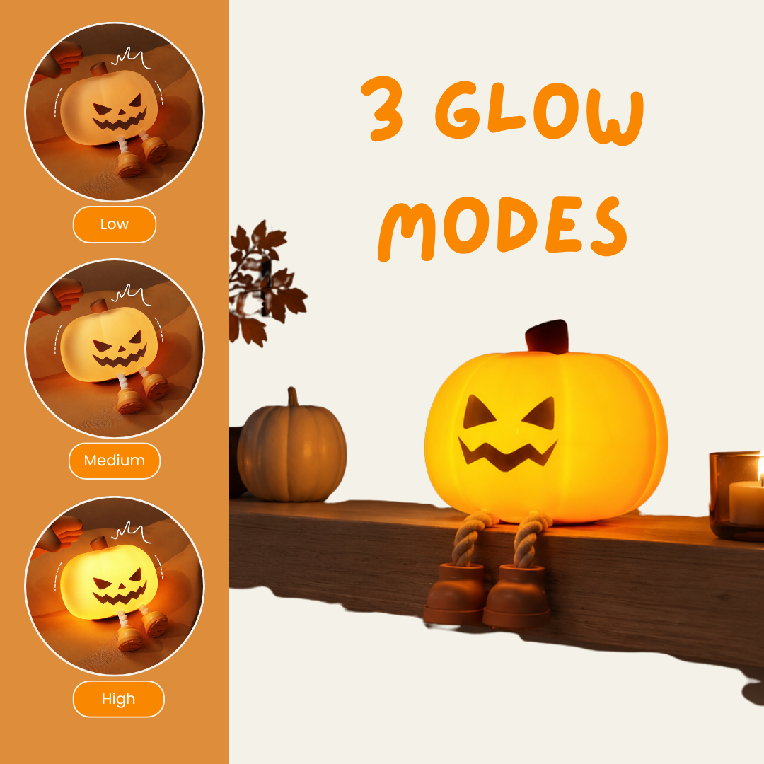 Squishy Pumpkin Nightlight